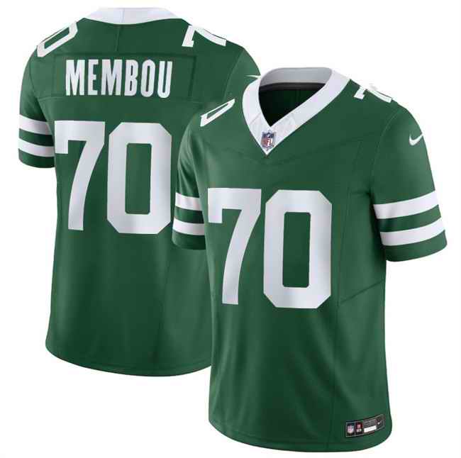 Men's New York Jets #70 Armand Membou Green 2025 Draft F.U.S.E. Vapor Untouchable Limited Stitched Jersey